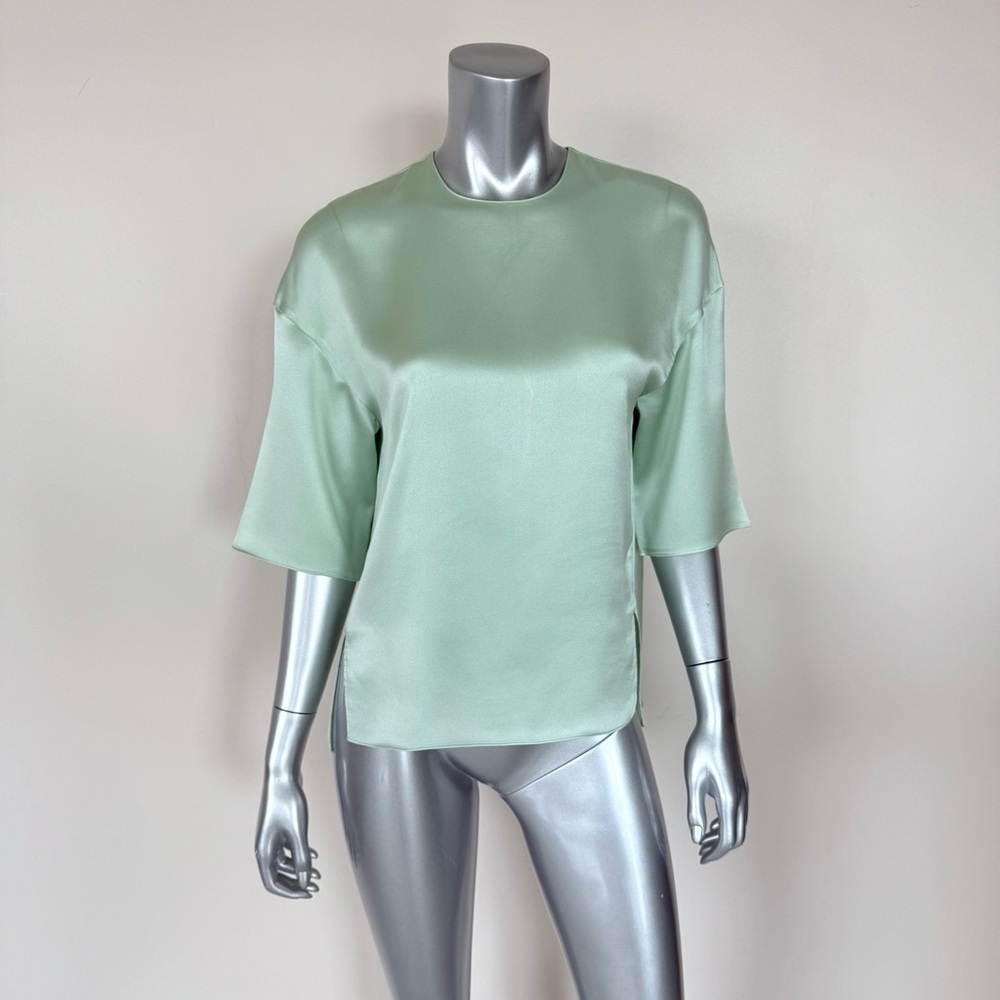 NWT!!! Theory women silk blouse size XS Retail 350$
